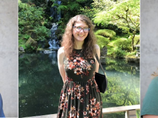 GRFP Winners Zsofia Szegletes, Emily Gemmill and Gianna Gathman